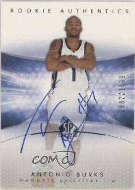Antonio Burks [Autograph] #152