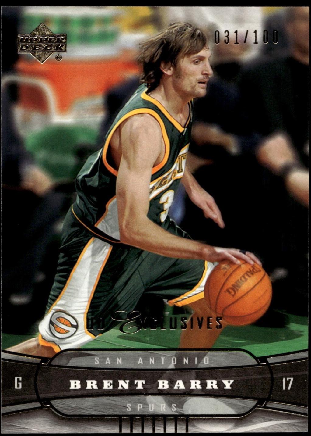 Brent Barry [UD Exclusives] #171