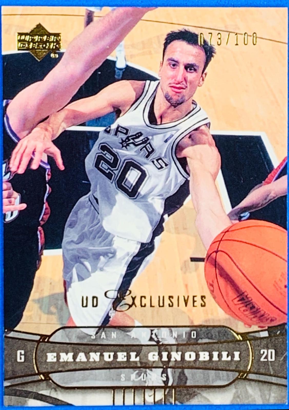 Emanuel Ginobili [UD Exclusives] #170