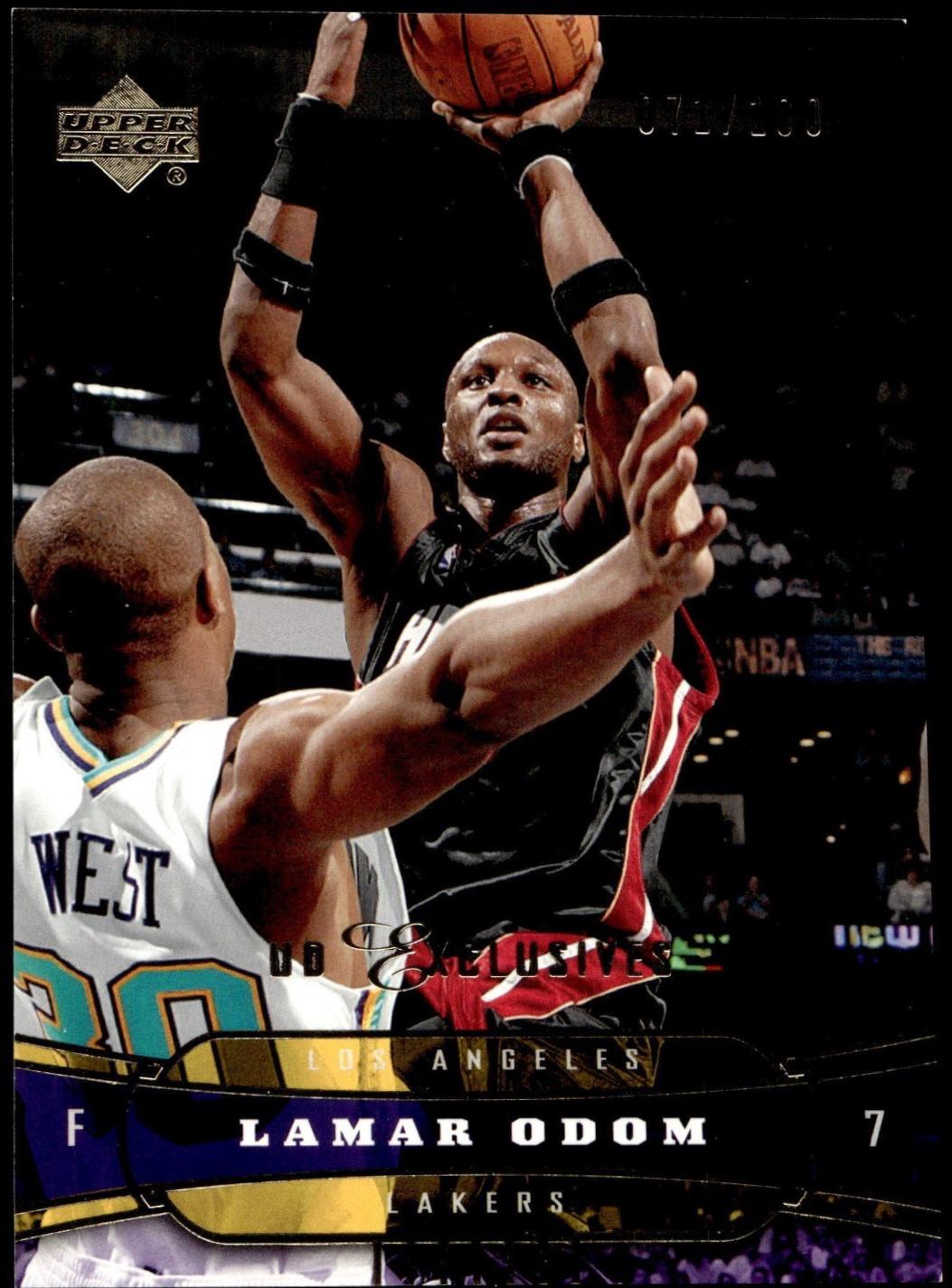 Lamar Odom [UD Exclusives] #81
