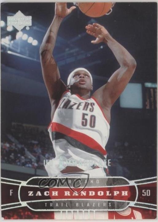 Zach Randolph [UD Immaculate] #160