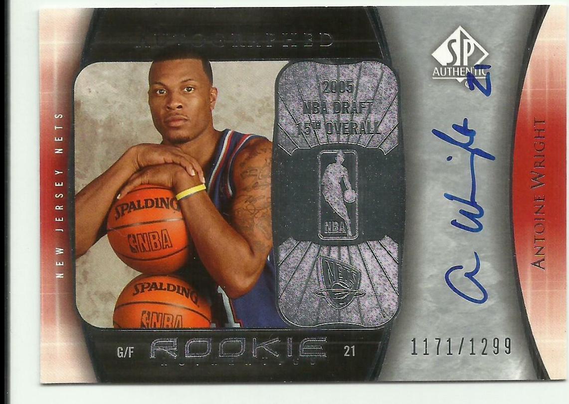 Antoine Wright [Autograph] #105