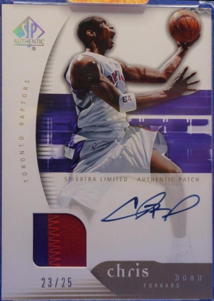 Chris Bosh [Limited Warm Ups Auto.] #82