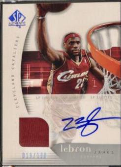 LeBron James [Limited Warm Ups Autograph] #14