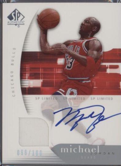 Michael Jordan [Limited Warm Ups Autograph] #12