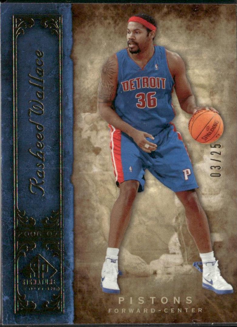 Rasheed Wallace [Gold] #25