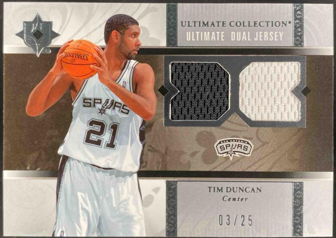Tim Duncan [Dual] #UJ-TD