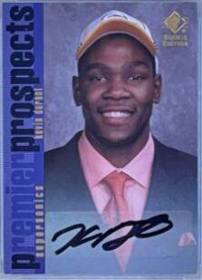 Kevin Durant [1996 SP Rookie Design Autograph] #106
