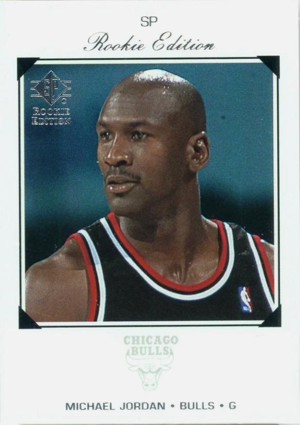 Michael Jordan [1998 SP Veteran, Legend Design] #196