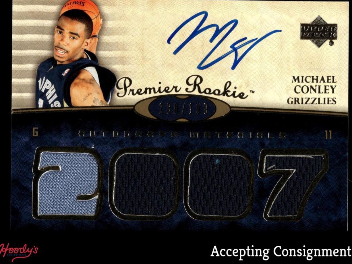 Mike Conley [Rookie Autograph Jersey Copper] #103