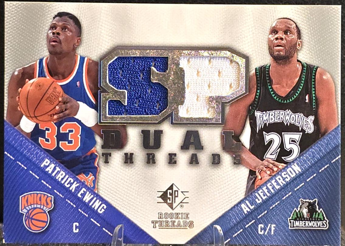Patrick Ewing / Al Jefferson #TD-EJ