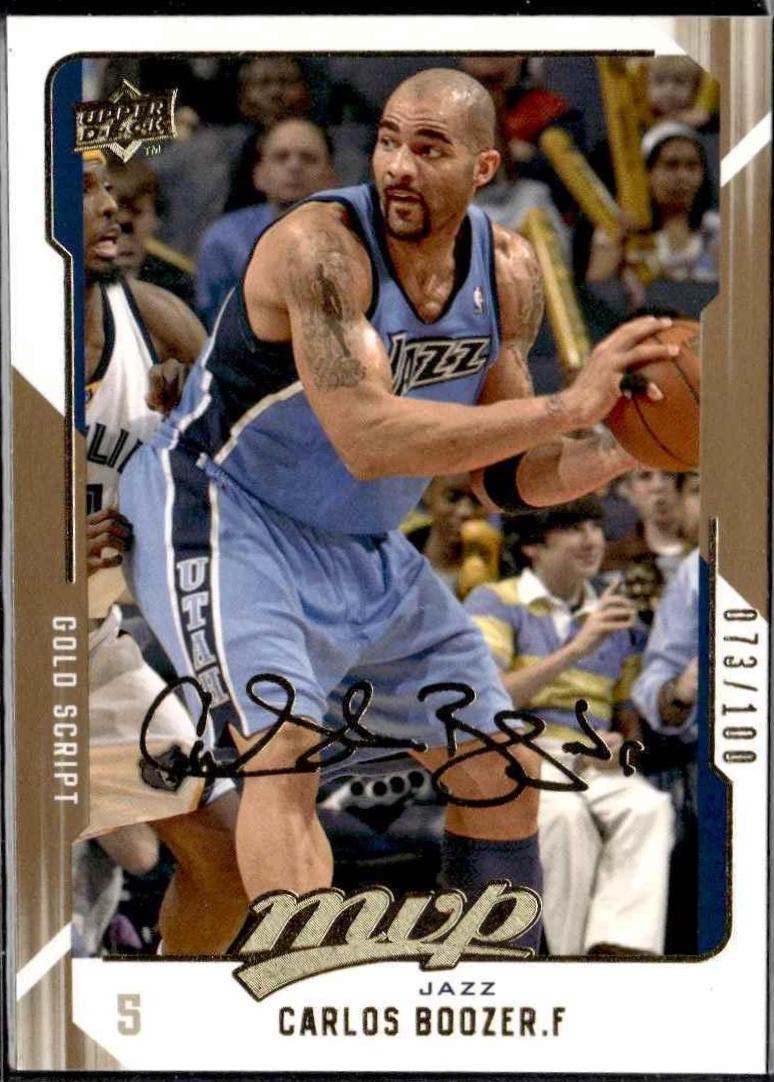 Carlos Boozer [Gold Script] #159