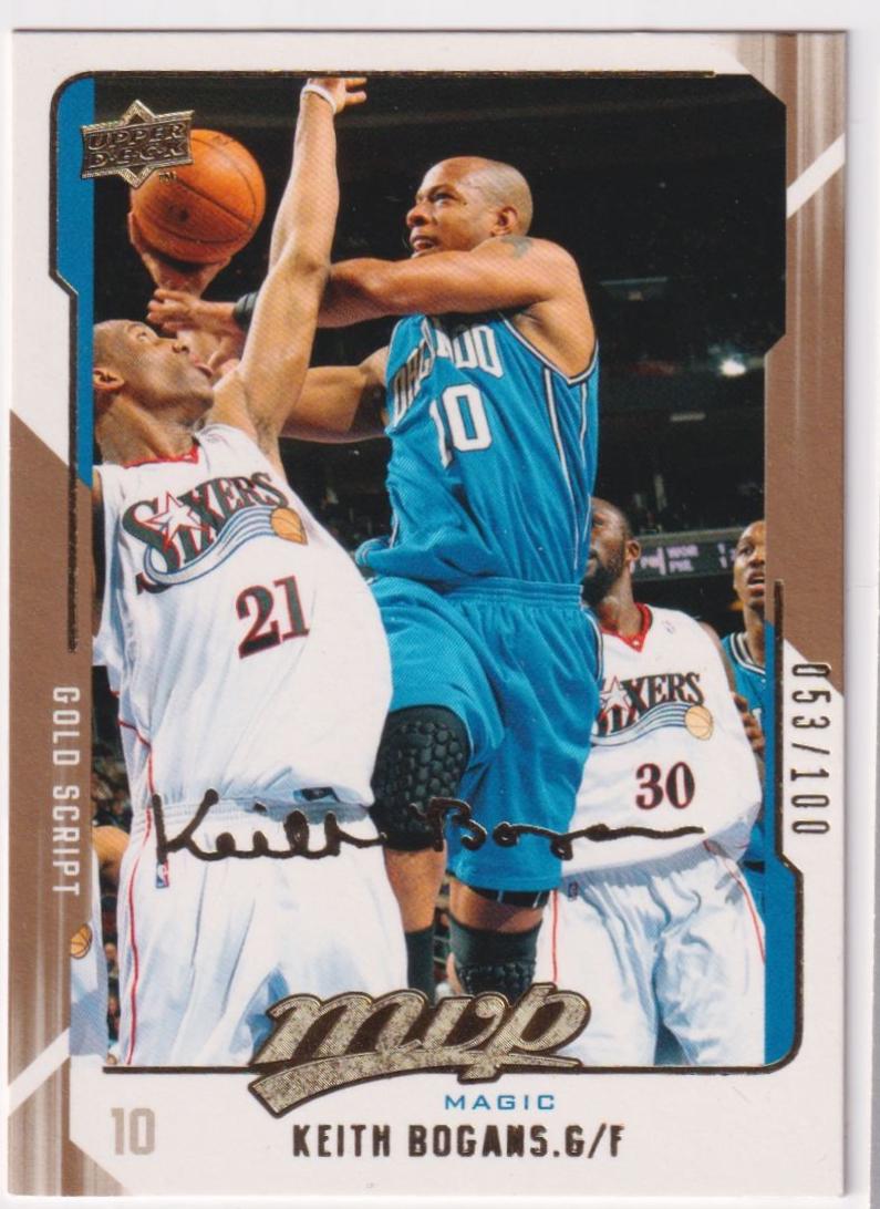 Keith Bogans [Gold Script] #116