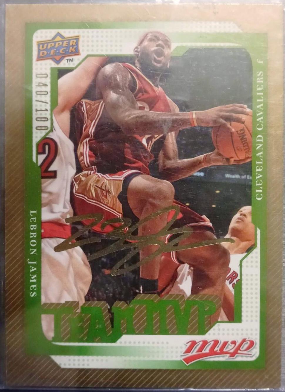 LeBron James [Gold Script] #175