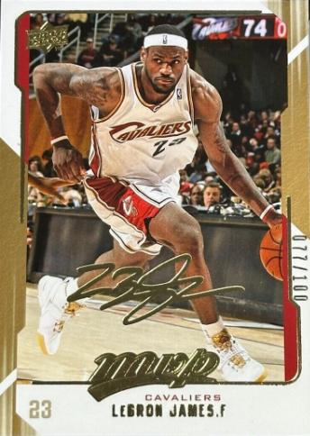 LeBron James [Gold Script] #28
