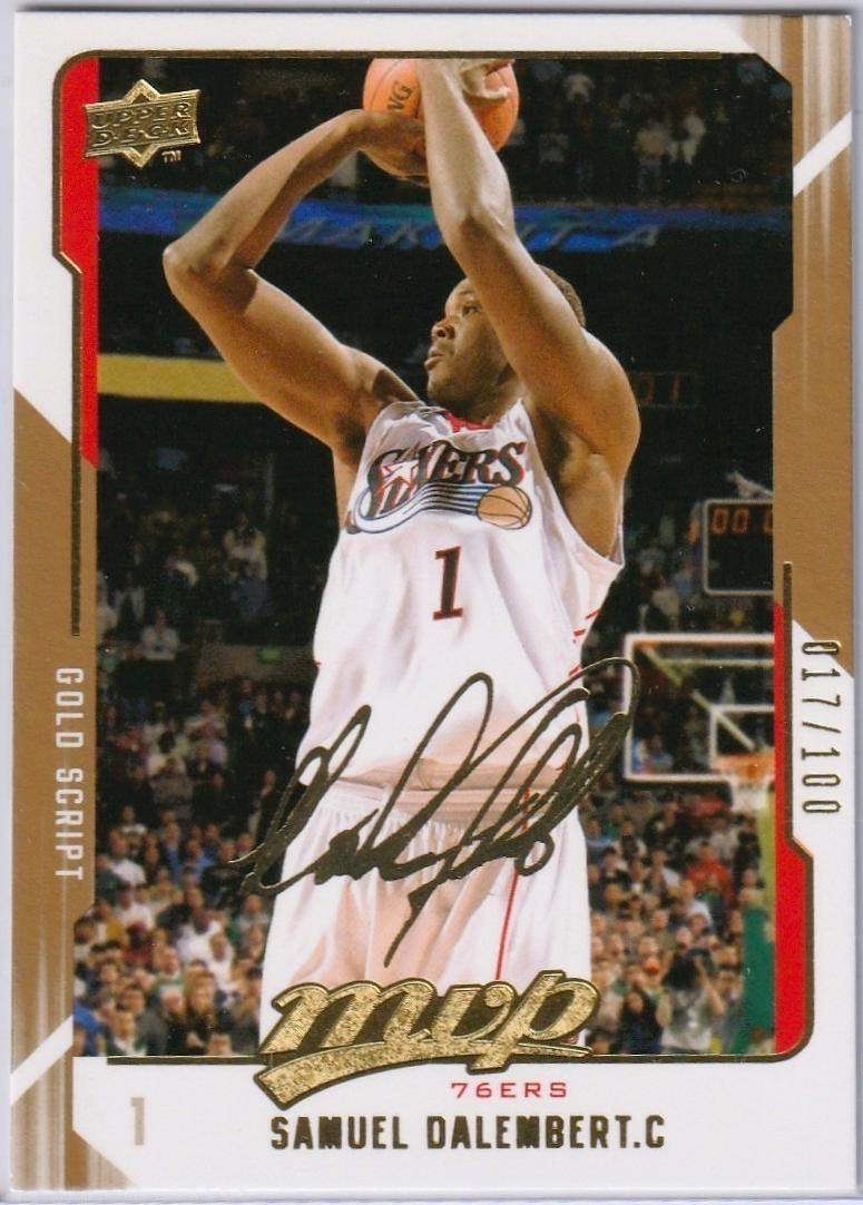 Samuel Dalembert [Gold Script] #121