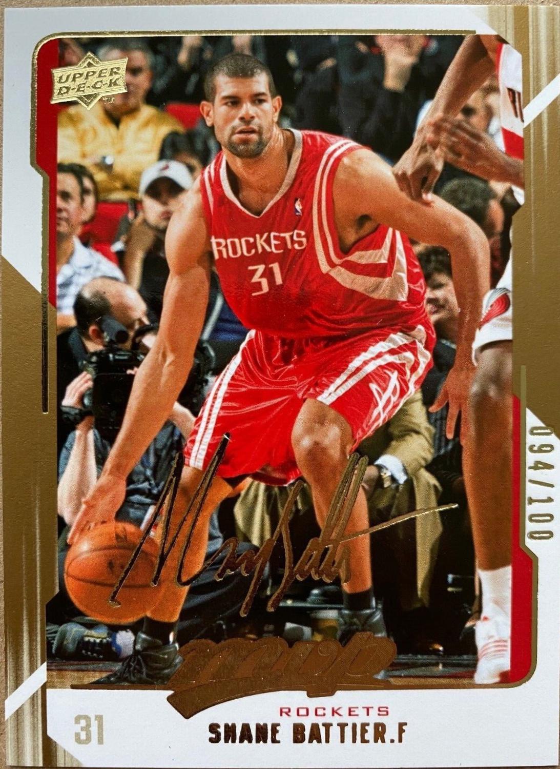 Shane Battier [Gold Script] #57