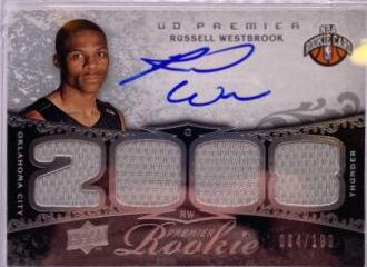 Russell Westbrook [Autograph Jersey] #104
