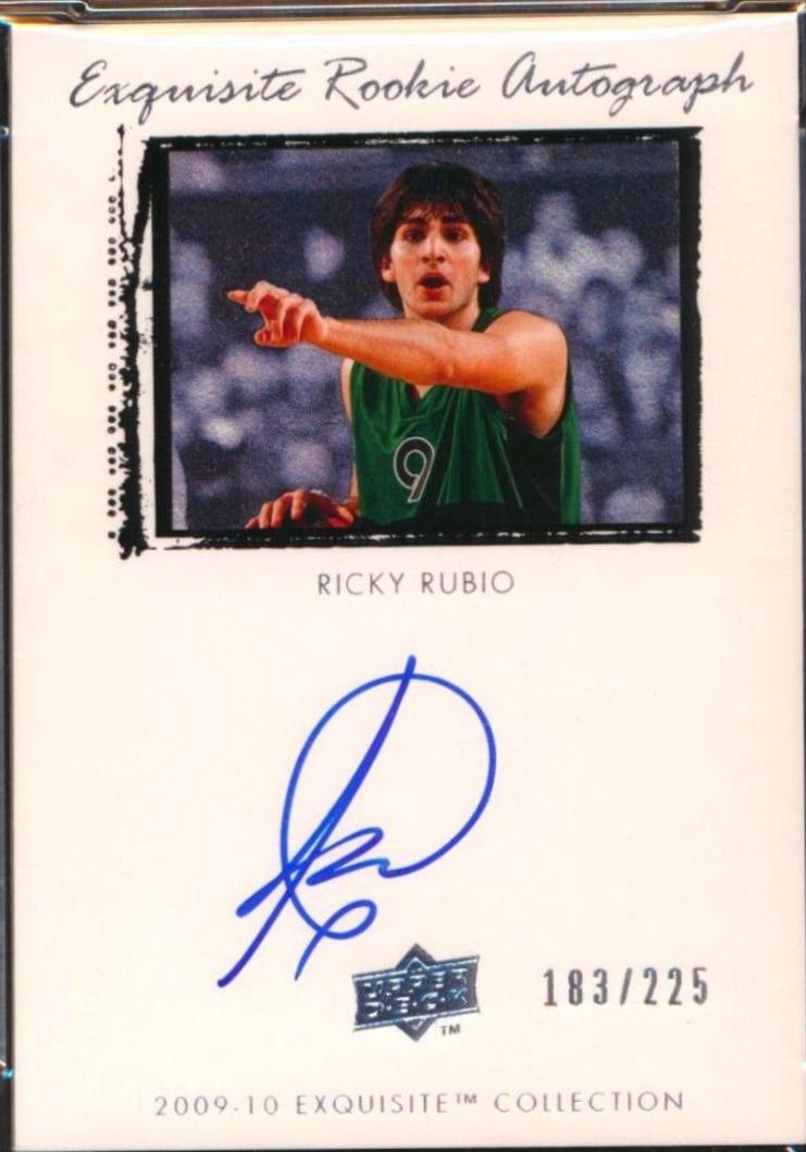 Ricky Rubio [Autograph] #44