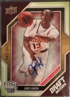 James Harden [Autograph Green] #40