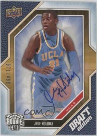 Jrue Holiday [Autograph Blue] #55