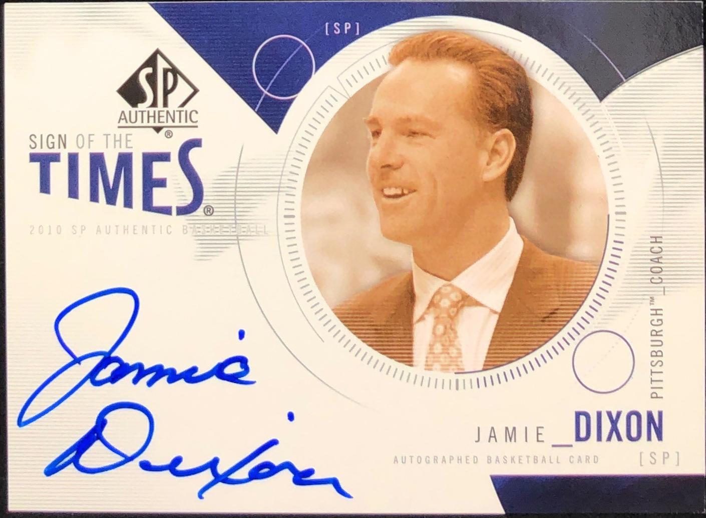 Jamie Dixon #S-JD