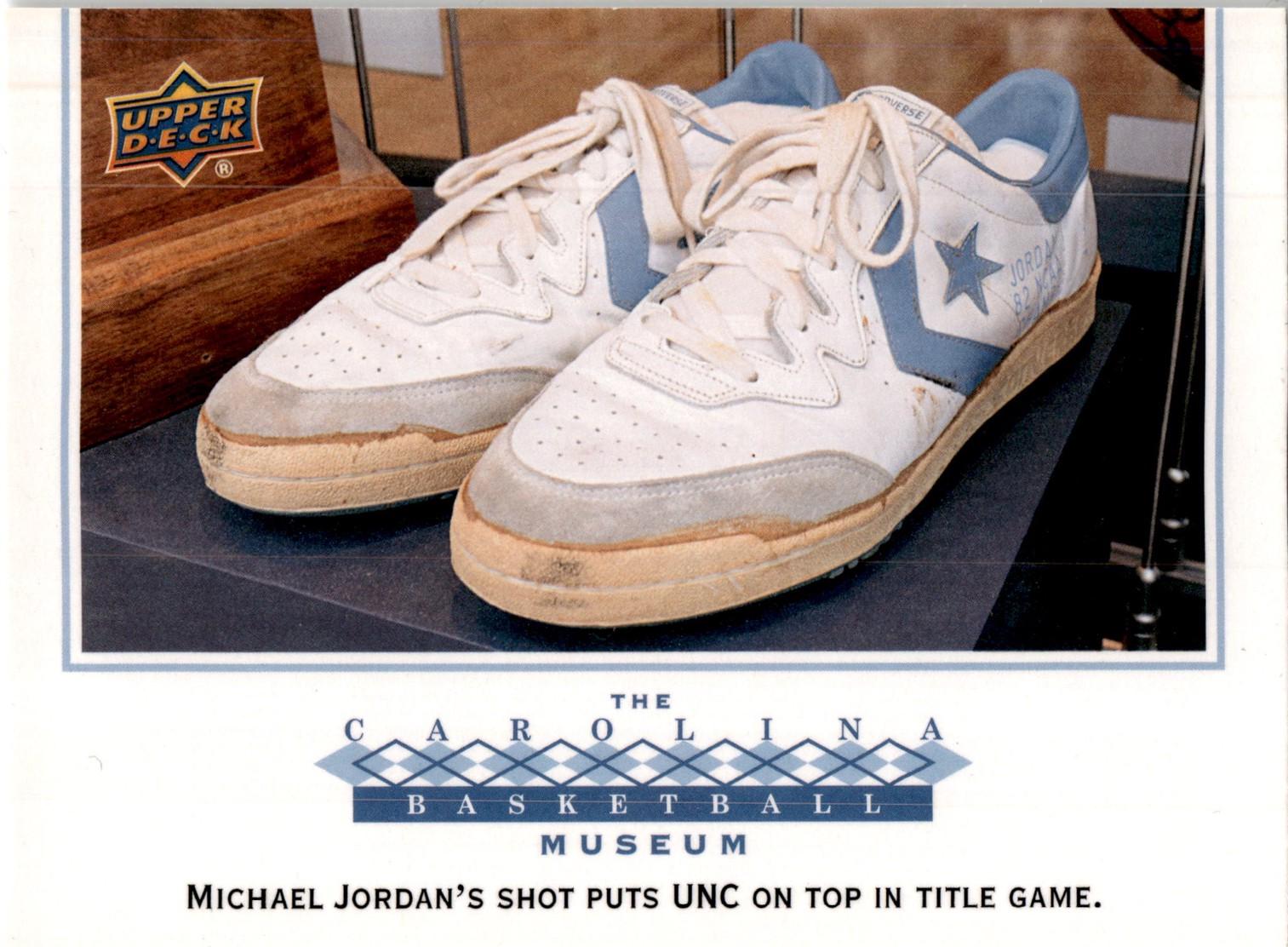 Michael Jordan's 1982 Championship Shoes #135