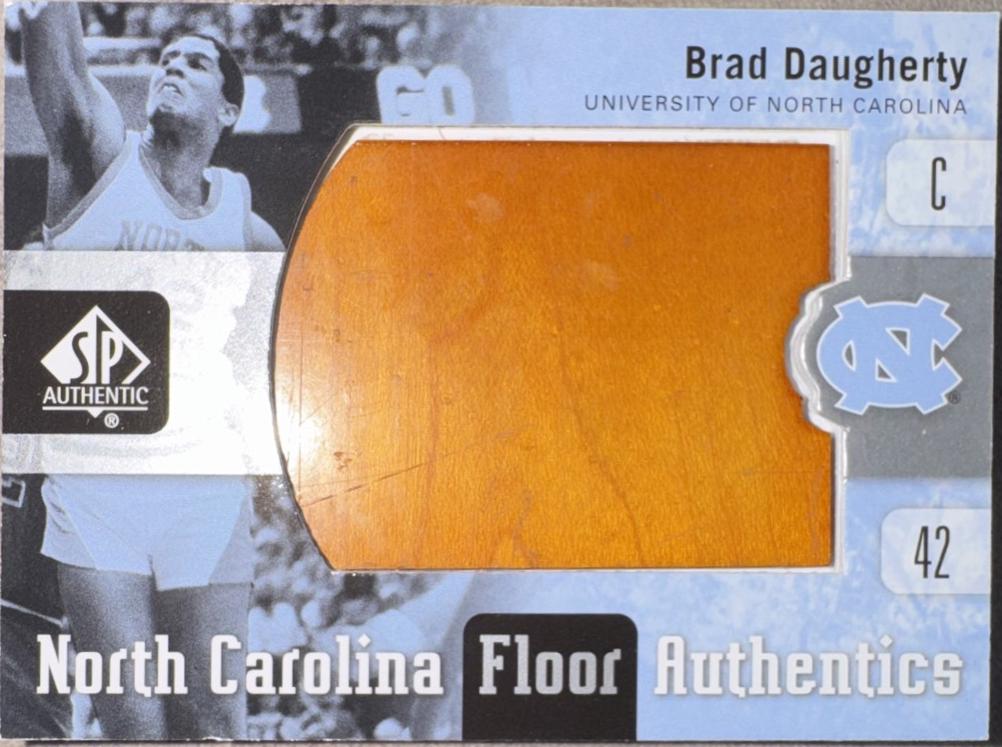 Brad Daugherty #UNC-BD