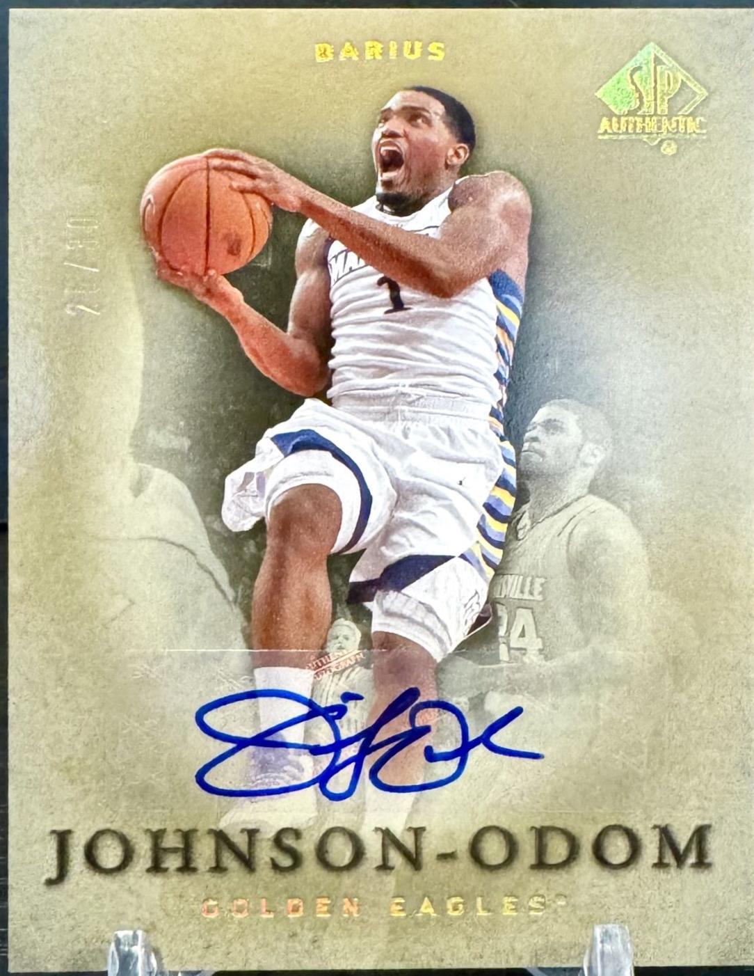 Darius Johnson-Odom [Gold Autograph] #41
