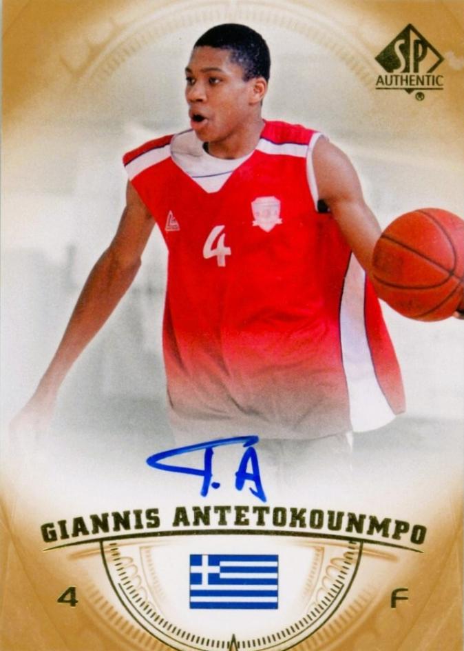 Giannis Antetokounmpo [Autograph Gold] #36