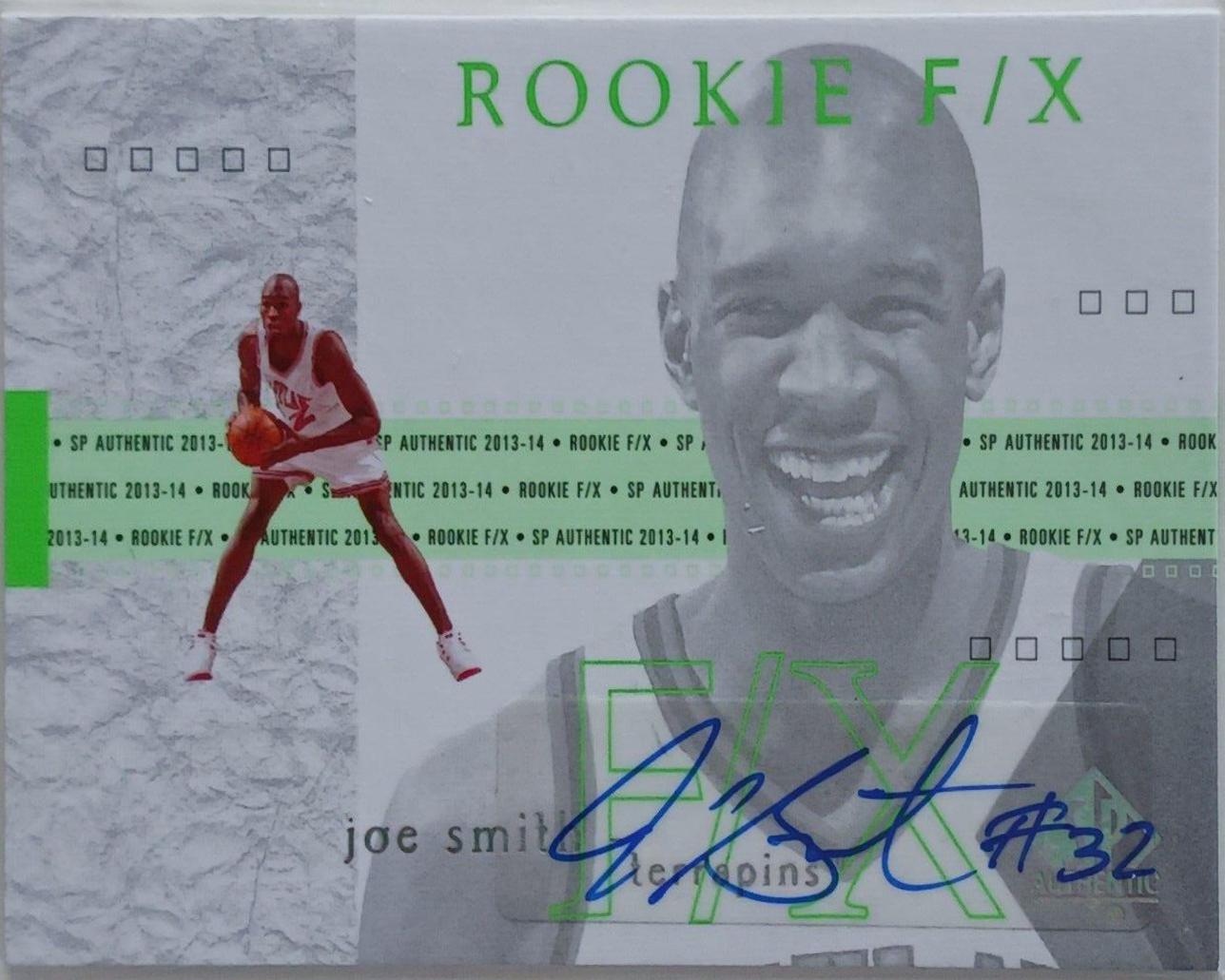 Joe Smith [2001 SP Rookie FX Autograph] #79
