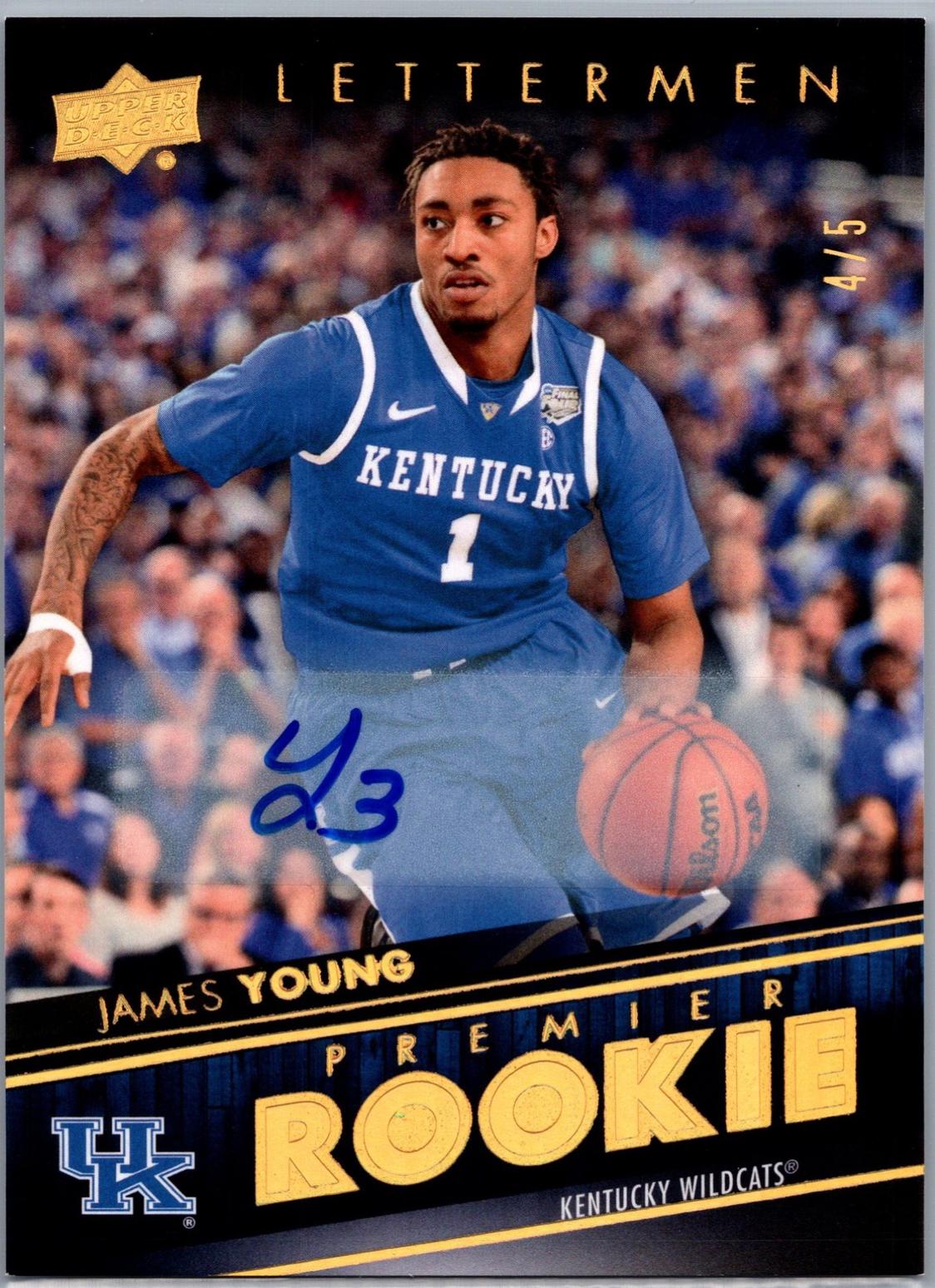 James Young [Autograph Gold] #63