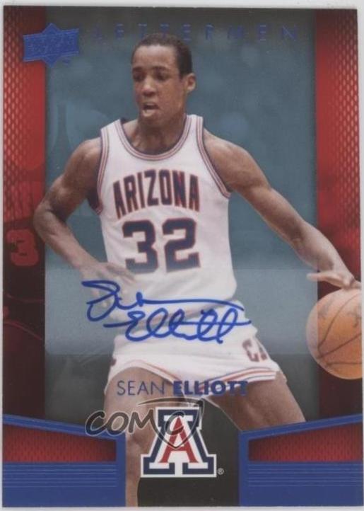 Sean Elliott [Autograph Blue] #19