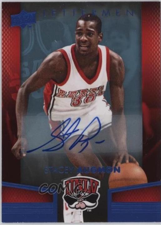 Stacey Augmon [Autograph Blue] #34