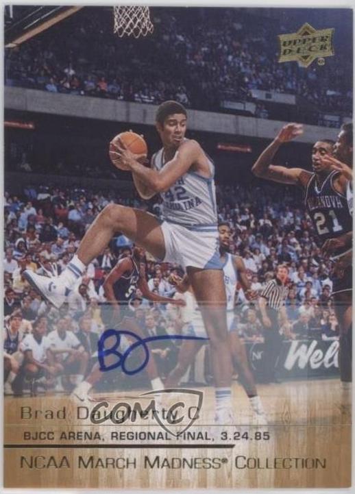 Brad Daugherty [Gold Foil Autograph] #BD-2
