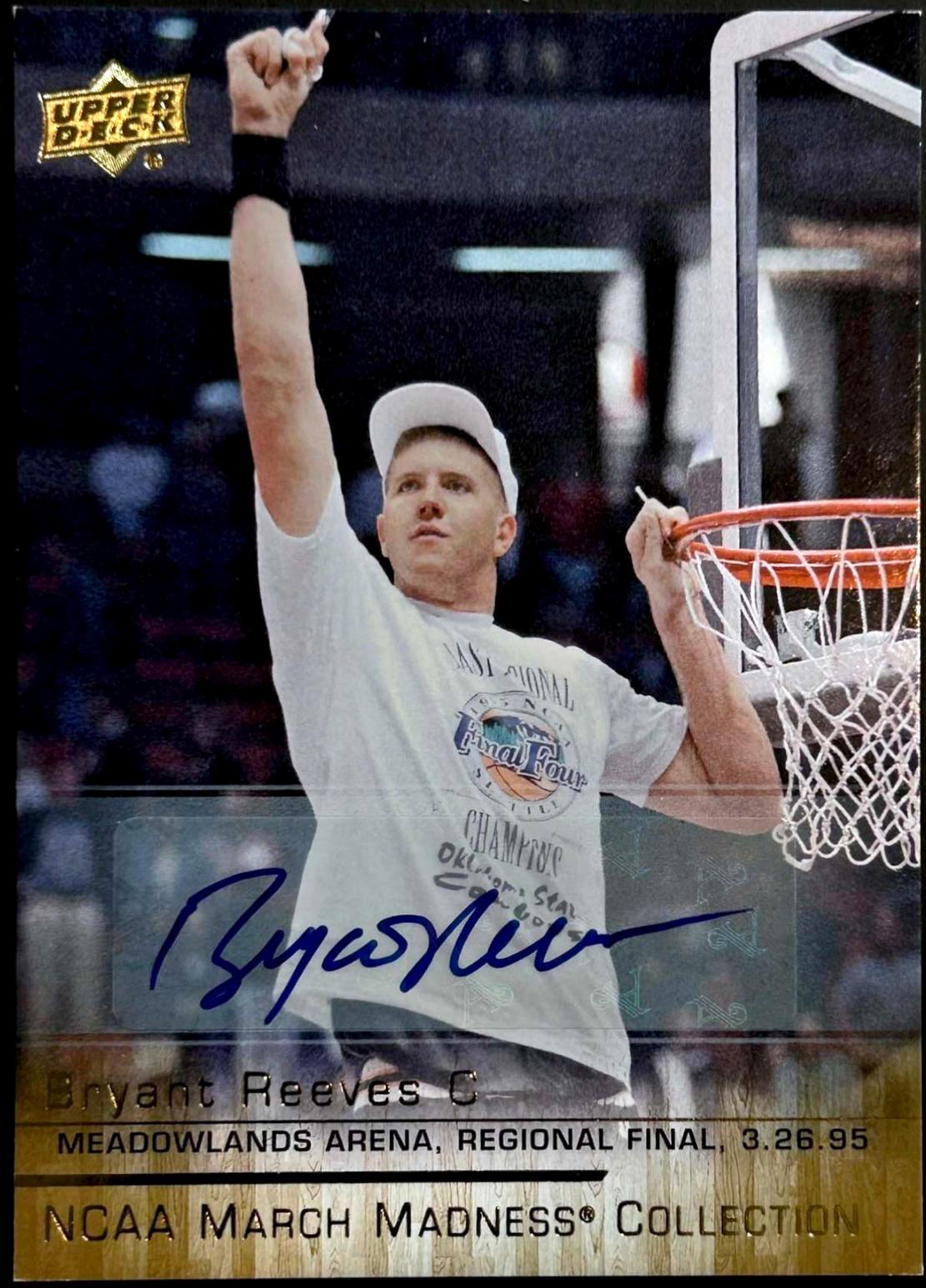 Bryant Reeves [Gold Foil Autograph] #RE-1
