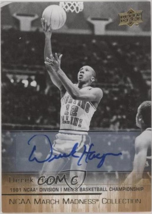 Derek Harper [Gold Foil Autograph] #DH-1