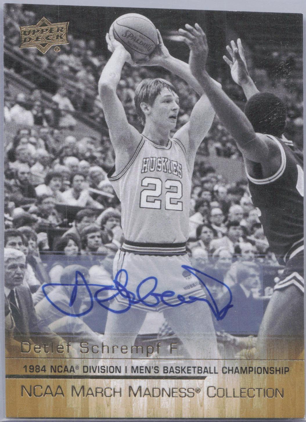 Detlef Schrempf [Gold Foil Autograph] #DS-1