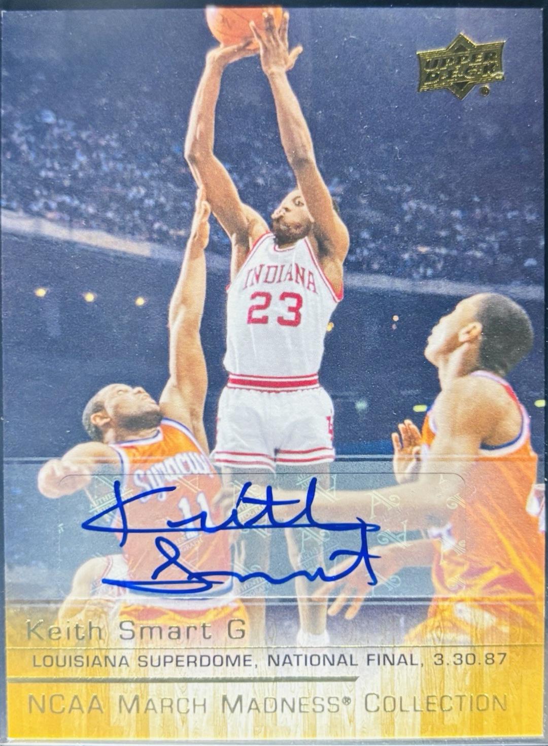 Keith Smart [Gold Foil Autograph] #KS-1