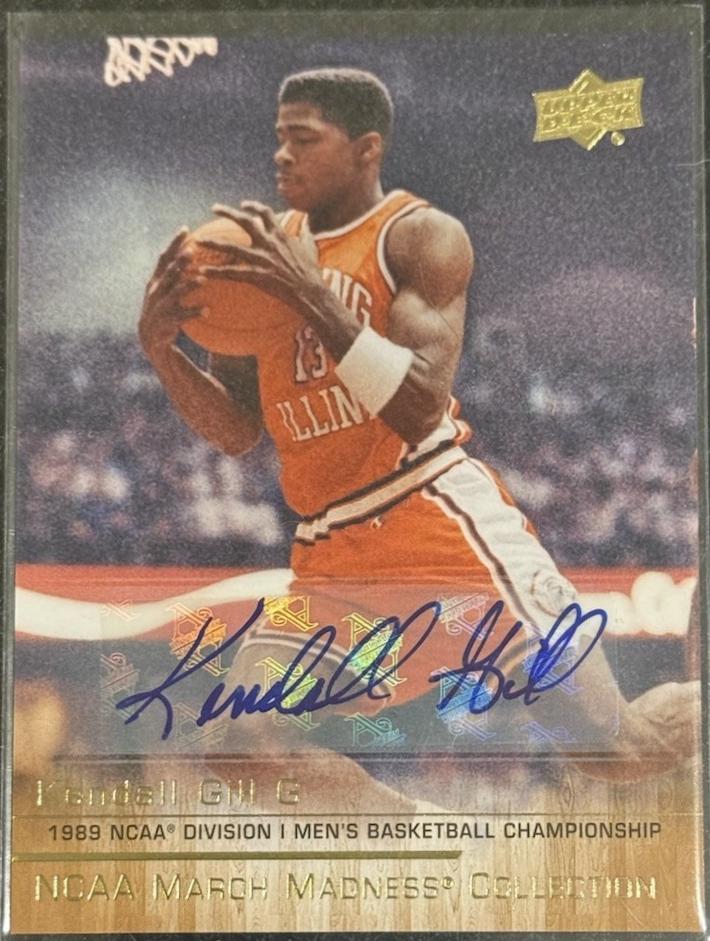 Kendall Gill [Gold Foil Autograph] #KG-2