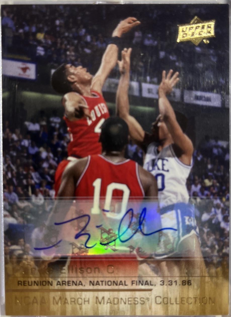 Pervis Ellison [Gold Foil Autograph] #PE-3