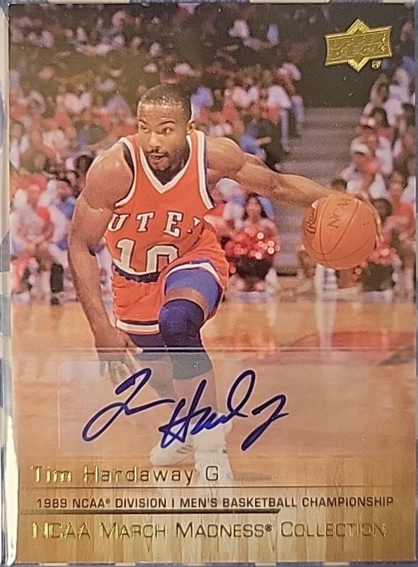 Tim Hardaway [Gold Foil Autograph] #TH-1
