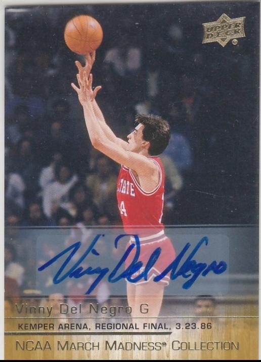 Vinny Del Negro [Gold Foil Autograph] #VN-1