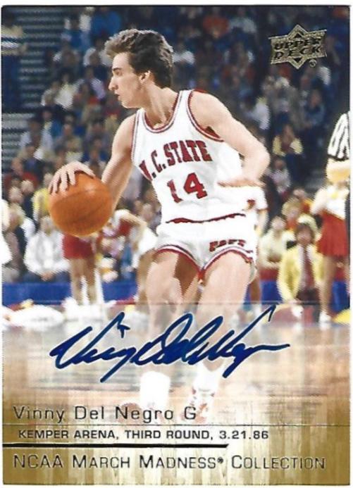Vinny Del Negro [Gold Foil Autograph] #VN-2