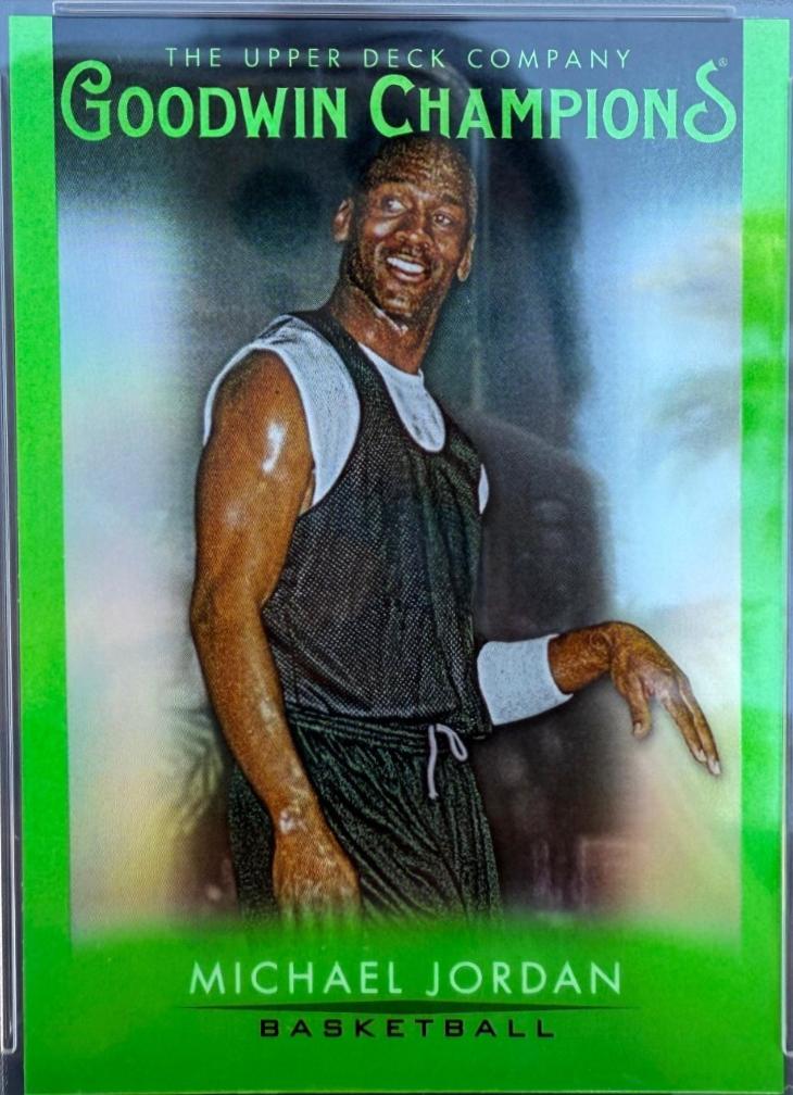 Michael Jordan Neon Green #1