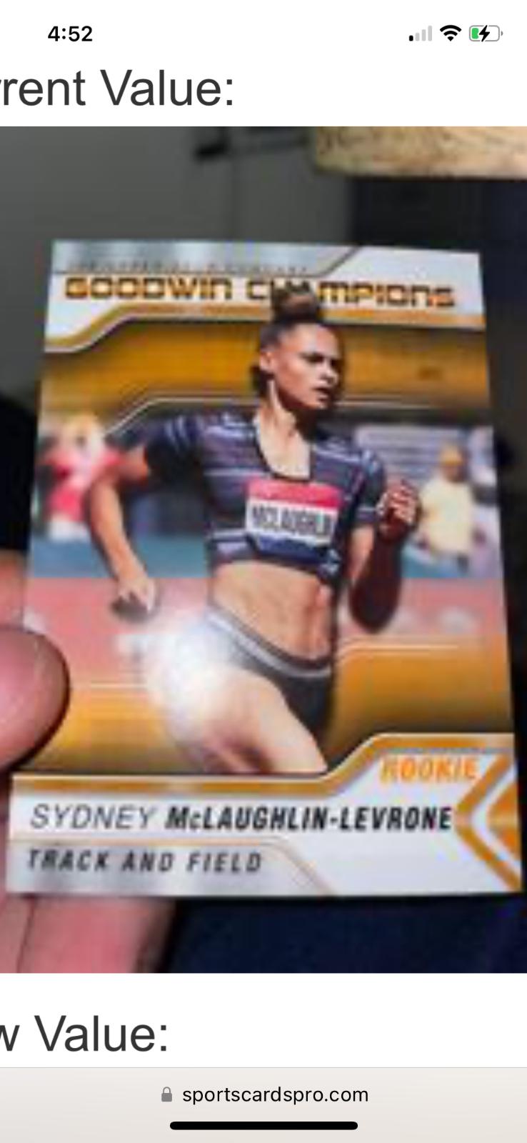 Sydney McLaughlin-Levrone [Orange] #38