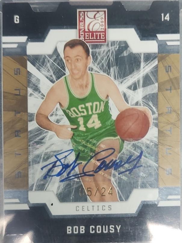 Bob Cousy [Autograph] #133