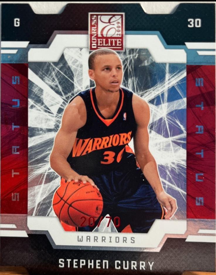 Stephen Curry [Die Cut Status Autograph] #166