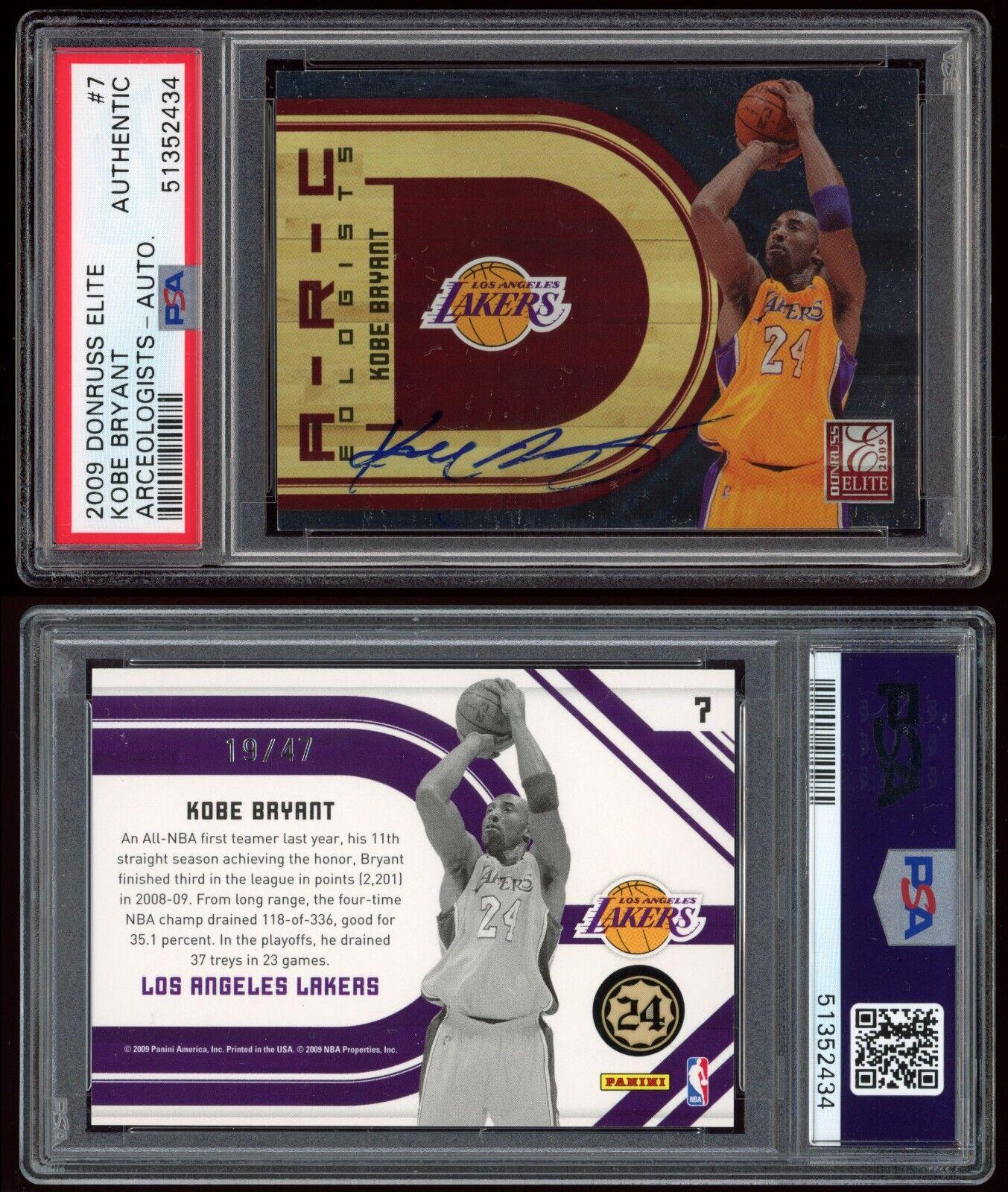 Kobe Bryant [Autograph] #7