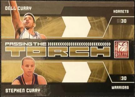 Dell Curry / Stephen Curry [Gold] #10